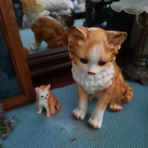 LEFTON CAT FIGURINES